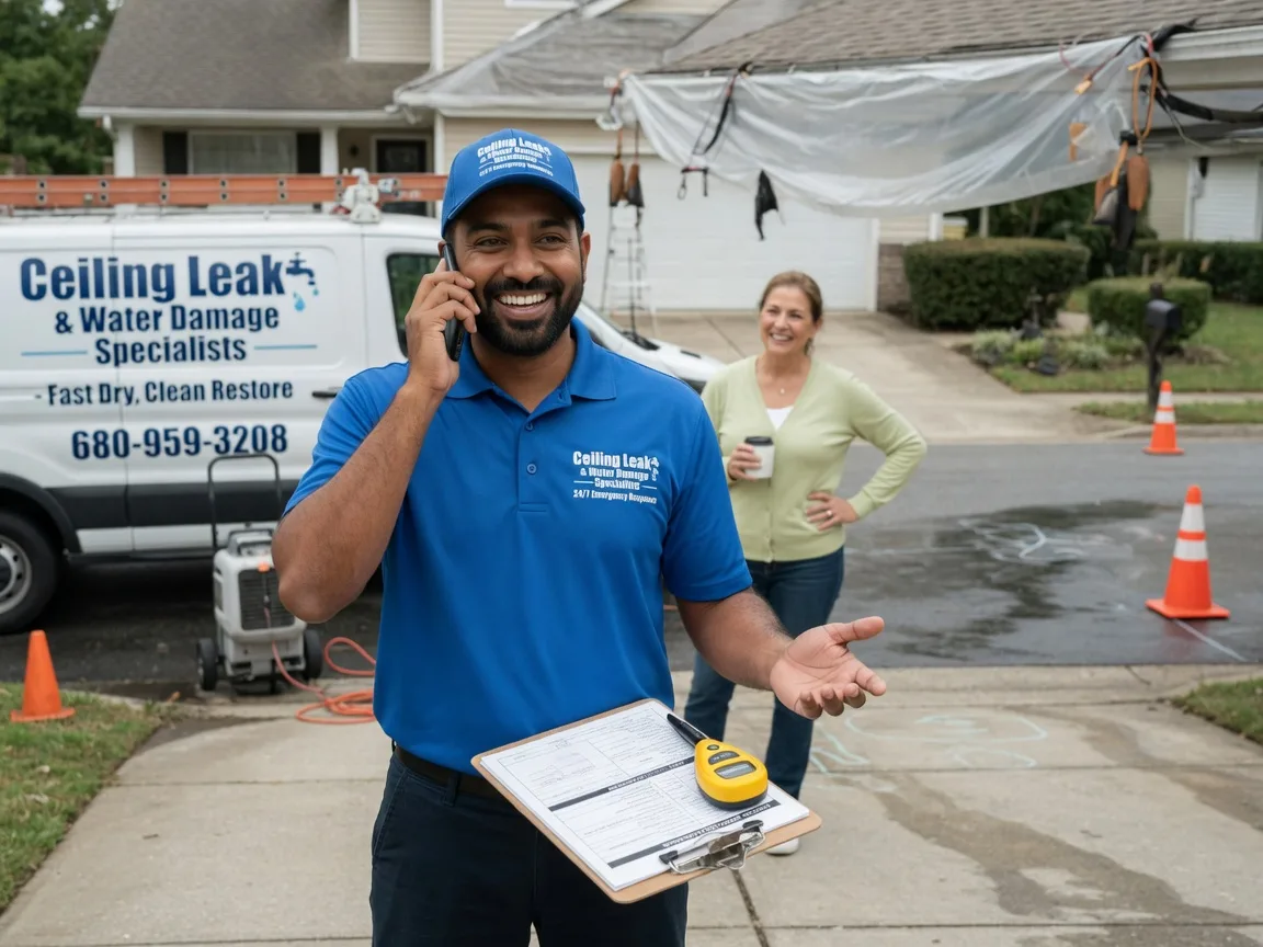 Ceiling Leak Cleanup Horseshoe Beach, FL FAQs
